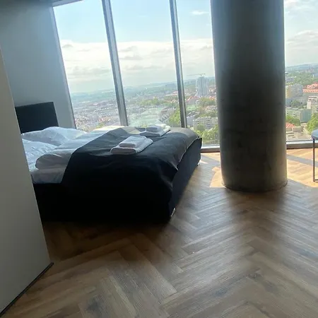 Apartment 21 Floor Pool And Sauna Hanza Tower Szczecin